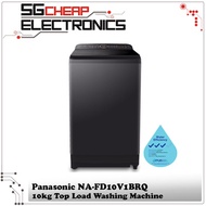 Panasonic NA-FD10V1BRQ Top Load Washing Machine (10KG) 1 Year Warranty