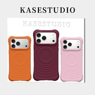 【buy 1】KASESTUDiO Ripple Case with Mag Compatible IPhone 17 Pro Max / IPhone 17 Pro / IPhone 17 Comp