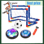 Toy Air Soccer Hover Soccer Ball Rechargeable Hover Soccer with Goals Ball Set LED Buoyancy Sports I