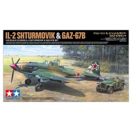 READY STOCK Tamiya Ilyushin IL-2 Shturmovik & GAZ-67B Set Scale 1/48