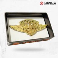 Transportation Agency Emblem Pin Transportation Agency Gold Wing/