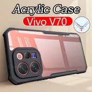 Vivo V70 5G 2026 Casing For Vivo V70 V 70 V70Elite V70Fe V70Lite VivoV70 Fe VivoV70Fe 4G Acrylic Cle