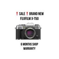 (SALE) Fujifilm X-T50 (Black/Silver)