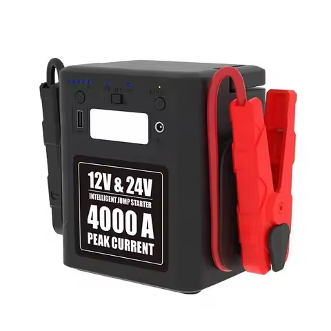 Gligle 12V/24V waterproof Truck power pack jump starter 56000mAh Car Booster 4000A Battery Jumper
