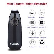 BOBLOV 007 Full HD Mini Camera Dash Cam Police Body mounted Camera, Bike Camcorder Wide Angle