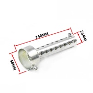 48mm Exhaust Sound Eliminator -  48mm/51mm Adjustable Exhaust Catalyst Core