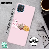 Case Samsung A12- Evelye - Samsung A12 - Casing - Case Cats - Cases - Softcase - Hardcase - Case - S