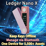 Ledger Nano X Hardware Wallet | Secure Cold Storage for Crypto Assets | Bluetooth Crypto Walle