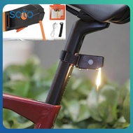 ♫ Cycling Flowing Flash Light Bike Meteor Warning Equipment Light Mountain Bike Light Usb Charging Bicycle Taillight