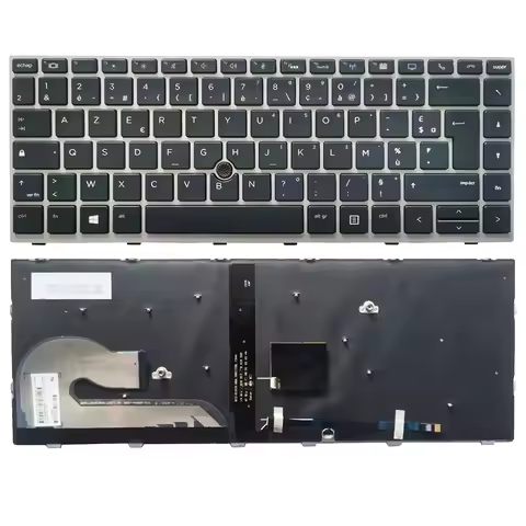 French Keyboard For HP EliteBook 846 G5,846 G6,840 G5, 840 G6,745 G5,745 G6 /ZBook 14u G5,ZBook 14u