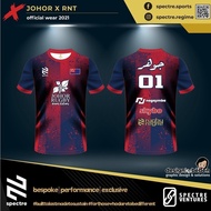 Spectre 2025 | Johor X Rugby 2021/22 | Official Round Neck Tee | Short or Long Sleeves