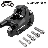 Muqzi Bicycle Handlebar Stand Screw Mountain Bike Riser Installation M5/M6 Handlebar Stand Screw M7 Finger Dial Locking