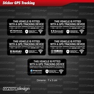 Gps Tracking Printing Sticker