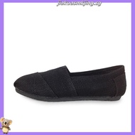 Toms Shoes Linen Shoes Stripe Color Mules Casual Women Flat Shoes