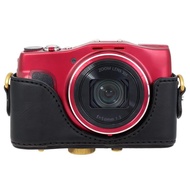 Retro Leather Full Body Camera Cover Bag with Strap For Canon PowerShot SX710 HS / SX700 HS/Canon Po