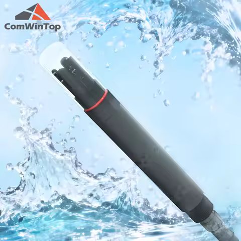 RS485 Output 0-2mg/L / 0-8mg/L / 0-20mg/L Residual Chlorine Sensor | Three-Electrode Structure, No F