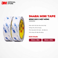 3M 9448A Double Sided Tape Transparent Color 0.15mm Thin