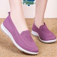 MIKAZE - GLADISH Women's Outdoor Breathable Mesh Sneakers Sport Shoes Kasut Sukan Wanita Slip-Ons Lo