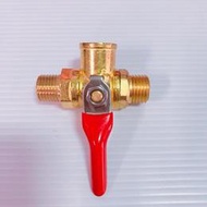[Ajuan Agricultural Machinery Hardware] 7.5 8.5 Three-way Bead Switch Pesticide Tube Switch Double M