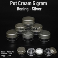 Pot Cream 5 grams SilverBENING / Pot Jar 5 grams SilverBENING
