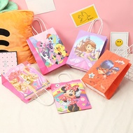 Gift Bag/Fashion Cartoon Kraft Paper Tote Bag/Cute Animal Packaging Bag/Anime Man Gift Bag/doorgift/goodies/Birthday, Children's Day Valentine's Day, Christmas, Party, Wedding, Halloween, Easter, Mid-Autumn Festival Gift Bag