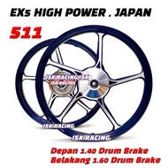 EX5 FG511 ENKEI SPORT RIM HIGH POWER JAPAN EX5 LAMA BARANG MURAH RIM 5 BATANG