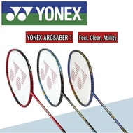 YONEX ARCSABER 1 ABILITY /CLEAR / FEEL BADMINTON RACKET 5U-G5