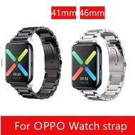 Stainless Steel Watch Belt Strap Bracelet for OPPO Smart Watch 41mm 46mm Wristband Accessories Repla