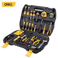 Deli ชุดเครื่องมือช่าง เครื่องมือช่าง อุปกรณ์ช่าง 112ชิ้น ชุดเครื่องมือ ชุดเครื่องมือช่างไฟฟ้า อุปกรณ์ช่างไฟฟ้า tool set