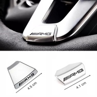 Car Steering Wheel Decor Stickers Refit Badge Emblem Logo Covers for W201 W124 W176 W204 W205 W203 W