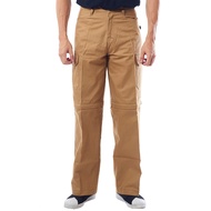 JAVA SEVEN Men's long PDL pants | Long cargo pants | Hiking and traveling tracking pants | Kelly cre