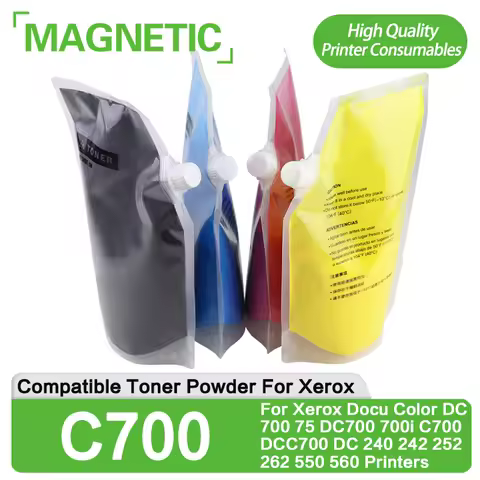1000g/PCS C700 700i C75 J75 Color Toner Powder For Xerox Docu Color 700i C700 DCC700 DC 240 242 250 
