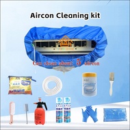 Aircon Cleaning Kit DIY Aircon Cleaning Tools Air Conditioner Cleaning Cover Aircon Clean Waterproof Protector Tool