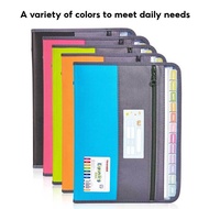 Expandable 13 pockets file folder A4 size fail folder
