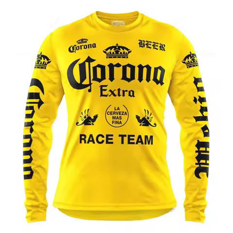 Camping Motorcycle Mountain Bike Team Downhill MTB Jersey Offroad Bicycle Locomotive Shirt Cross Cou