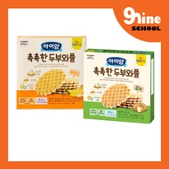 [ILDONG] Korea Baby Snacks Tofu Waffle / Potato or Banana 64g / No Additives / Rich in Calcium & Vit