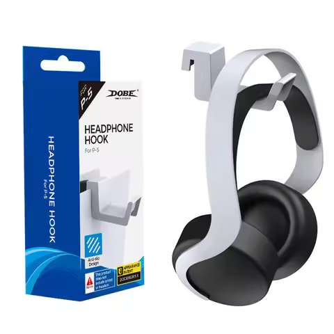 PS5 Accessories Headphone Stand Wall Mount Holder Hanger for Play Station 5 Console Gaming Headset H