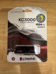 Kingston KC3000 1TB Gen4 NVMe M.2 SSD
