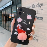 【MICA】3D APPLE PHONE CASE 手机壳苹果适用xsmax12pro xr/8plus/7/6s小新屁屁