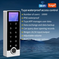 Tuya Wifi Electronic Lock Opener Fingerprint Access Control Zinc Keyboard Waterproof Smart EM RFID C