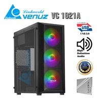 CASE (เคส) VENUZ ATX Computer Case VC0225 RED / BLUE ประกัน 1ปี / VC1701 VC1702 VC1703 VC1704 VC1705