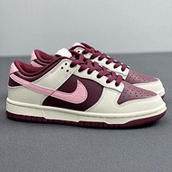 36-47.5 DR9705 Dunk Low < Valentine's Day} Dunk Series Valentine's Day Limited Wine Red (48 Hours De