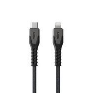 UAG RUGGED KEVLAR CABLE (สายชาร์จ USB-C TO LIGHTNING | PD | 30W | 1.5M) - BLACK/GRAY