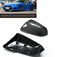 For BMW F40 F52 F53 F44 F45 F46 Z4 G29 X1 F48 F49 X2 F39 Toyota Supra A90 Side Rear View Cap Carbon 