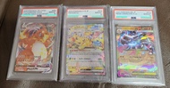 PSA10比卡超 Pikachu 2024 太晶慶典 太晶比卡超 日版 Sv8 033/106 JPN RR,2025 Pokemon M2 JP Mega Charizard X ex #013 黑