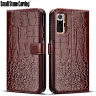 &amp; silicone Case For Redmi Note 10 Pro Case Leather Vintage Wallet Case for Xiaomi Redmi Note 10 Pro