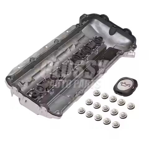 AP03 Aluminum Valve Cover w/ Gasket for BMW E39 525i 528i E46 325i 328i 330i X5 Z3 M54 M52 1998-2002