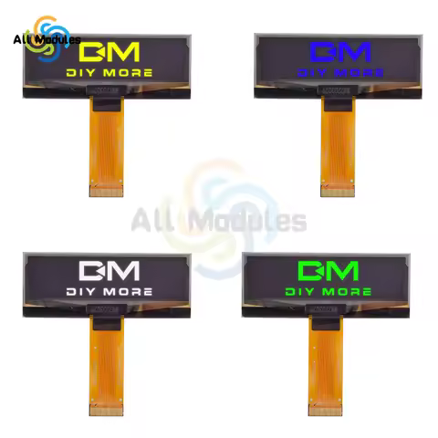 2.23 inch 24 Pin OLED Display 12832 LCD Screen SSD1305 Drive IC 128*32 SPI Interface White Green Yel