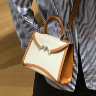moynat gabrielle 金棕拼帆布包小號 20*8.5*22cm 99新配件塵袋保卡
