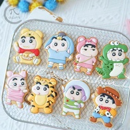 Keiko Teacher Crayon Shin-Chan cosplay Icing Biscuit Mold Pooh Strawberry Bear Toy Story Cartoon